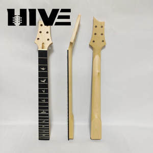 Manche de guitare électrique HIVE en érable naturel et palissandre avec marqueurs de position Swallow, 6 cordes, 22 frettes, type LP - Product Image 6