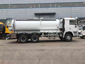 HOWO 6*4 8*4 camion di aspirazione delle acque reflue delle acque reflue sottovuoto per camion di aspirazione delle acque reflue camion fecale - Product Image 6