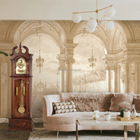 Collection d'horloges Bedford, horloge à pendule sur pied, boîtier en bois massif, finition chêne, design champêtre français, style antique de luxe