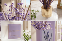 Diffuseur de parfum pour la maison, ensemble de diffuseurs d'huiles essentielles, ensemble de diffuseurs à la lavande pour cadeaux de mariage, cadeaux d'aromathérapie