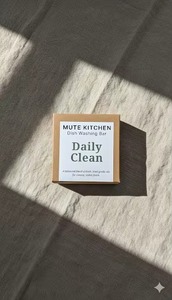 Natural Eco-Friendly Kitchen <b>Detergent</b> Soap Solid Dishwashing Soap Fragrance Free Formula 80% Active Ingredients for Daily Clean - Product Image 2