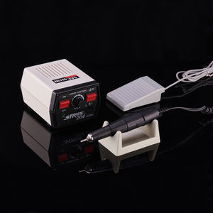 2028 laboratorio odontoiatrico micromotore macchina per il taglio delle unghie elettrica lucidatrice per gioielli 204 forte trapano per unghie 105L Kit di strumenti diamantati - Product Image 4