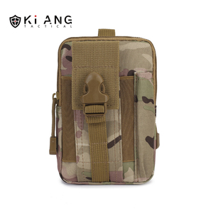 Bolsa Oxford impermeable para acampada al aire libre, bolsa deportiva para escalada, caza táctica, Molle, para teléfono móvil, cinturón, riñonera - Product Image 1