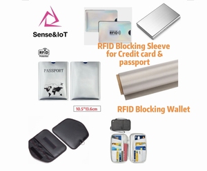 アルミ製RFIDブロッキング防水盗難防止カードケース＆パスポートスリーブ - Product Image 6