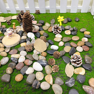 River Rocks Decorative Ornamental Pebbles Garden Landscaping Stones Gravel <b>Filler</b> for Home Decoration Cobblestone for Diy Crafts - Product Image 6