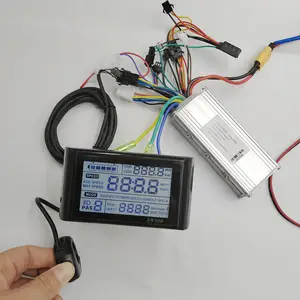 Electric Bicycle ACCESSARY Scooter DIY PART Vertical LCD Display W900 Instrument+ SWITCH+BLDC Controller 9mosfet 36v48v60v500W