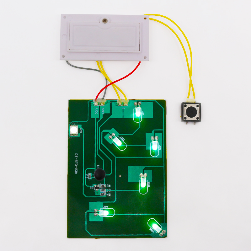 Световой модуль со вспышкой, 4,5 В постоянного тока, светодиодный разъем, поддержка индивидуального голоса