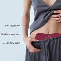 Ceinture chauffante EMS personnalisée en usine, 3 vitesses de vibration, appareil portable de soins de santé à domicile pour soulager les douleurs menstruelles