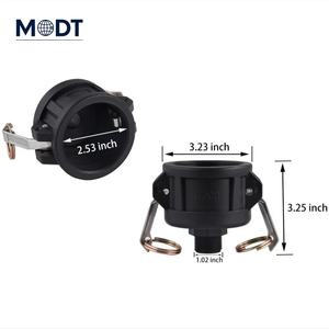 Raccordo per Tubi Camlock PP 2'' Tipo <span class=keywords><strong>B</strong></span>, Connettore Femmina da 2 a 1, Certificato MDT FDA CE ISO - Product Image 6