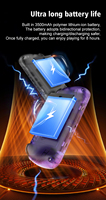 Console de jeu portable rétro R45H, format de poche, longue durée de vie de la batterie, Plug & Play, cadeau idéal pour les fans de jeux rétro