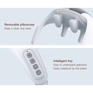 New Mini 6D Electric Pulse Beauty Shiatsu Manual Low Frequency Pulse Neck and Back Massager With Soothing <b>Heat</b> - Product Image 6
