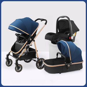 Chariot bébé tout-terrain multifonction 3-en-1 portable avec <span class=keywords><strong>nacelle</strong></span>, vente en gros usine JXB - Product Image 6