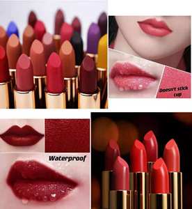 ลิปสติกเนื้อแมทท์ครีมมิเนอรัล25สียอดนิยมติดทนนานติดฉลากส่วนตัว - Product Image 5