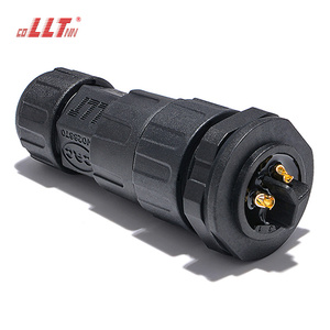 Llt 600V 35A ngoài trời Vườn M25 IP68 2 3 <span class=keywords><strong>4</strong></span> <span class=keywords><strong>Pin</strong></span> LED Power Nam Nữ Bảng điều khiển gắn kết nối không thấm nước - Product Image 4