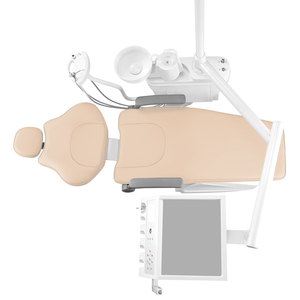 Sedia dentale integrale per unità dentale leggera a LED a vela con pelle sintetica a buon prezzo - Product Image 4