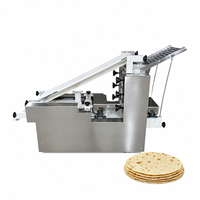Machine automatique certifiée CE en acier inoxydable pour la fabrication de pain pita grec, kuboo et shawarma, 110V/220V