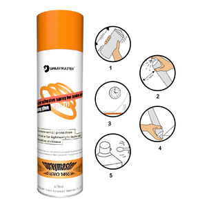 Colle de pulvérisation adhésive d'aérosol de jet de fibre d'approvisionnement d'usine pour la lame d'éolienne de bateau de barge de yacht - Product Image 1