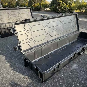 Box Tattico in Polietilene da 95L per GWM Haval V7 Raptor, Nero Opaco, Impermeabile e Antipolvere, Contenitore Organizzatore per Tetto Singolo - Product Image 3