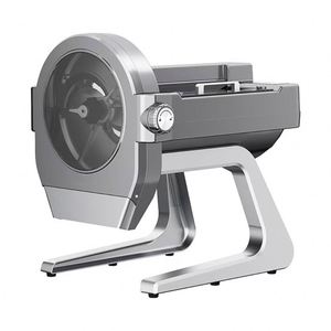 Trancheuse alimentaire motorisée multifonctionnelle en acier inoxydable pour cuisine, silencieuse, garantie 1 an - Product Image 1
