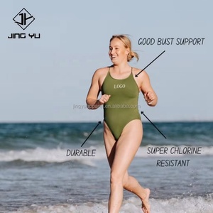 High Quality Comfortable and Long-lasting Custom <b>Print</b> Sport Fitness Swimwear Custom Vita Fabric Competition Swimwear With logo - Product Image 4