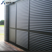 Stores à lamelles horizontales modernes en aluminium sur mesure, durables, écologiques, isolants thermiquement pour hôtels et appartements