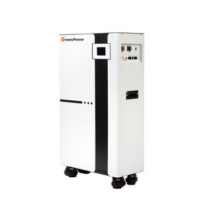 Batterie de stockage amovible <span class=keywords><strong>GreenPower</strong></span> P20 étanche et anti-poussière 15,36 kWh 16,38 kWh LiFePO4 Système d'énergie solaire hybride - Product Image 2