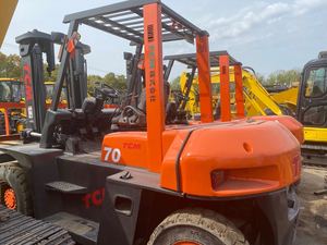 Montacargas Usado de Segunda Mano en Venta, Maquinaria para Movimiento de Tierras TCM FD70 - Product Image 2