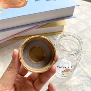 Vaso de Vidrio de la Serie Rolling Cat de 150 ml, Mini, de Pequeña Capacidad, Bonito y Elegante, para Mujeres y Estudiantes, Taza de Viaje Portátil - Product Image 4