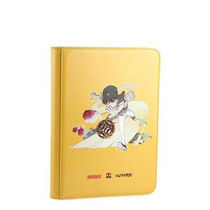 Offre Spéciale PU Free Logo Business Photo <span class=keywords><strong>Game</strong></span> Cards collector 4 9 12 poche Album de reliure de cartes commerciales avec fermeture éclair - Product Image 4