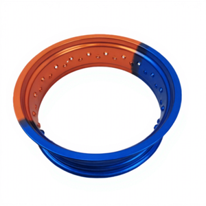 Jante de roue Supermoto bicolore KYZ de 17 pouces, alliage d'aluminium 7116, 36 trous, CNC pour SXF WRF KXF <span class=keywords><strong>Motocross</strong></span> Enduro Dirt Bike, jantes <span class=keywords><strong>à</strong></span> rayons - Product Image 6