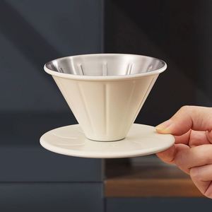 Wholesale 5 Piece <b>Coffee</b> Cup <b>Set</b> <b>Mugs</b> With Spoons and Stainless Steel Tray Service - Product Image 4