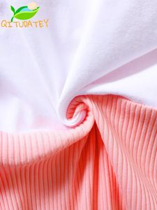 Conjunto de Mono de una Pieza sin Pies de Manga Larga Liso para Bebés Recién Nacidas - Ideal para Cumpleaños - Product Image 5
