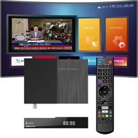 Nouvelle Box TV L36 Ultra STB Linux4.9 OTT DVB-S2 1G 8G Quad-core 1.5GHz BT WiFi 2.4G/5G 4K Ultra HD 60fps Récepteurs Satellite