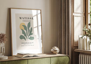 SQ vente en gros conception personnalisée affiche art <span class=keywords><strong>Matisse</strong></span> décoration murale impressions sur toile abstraites modernes peinture encadrée - Product Image 5