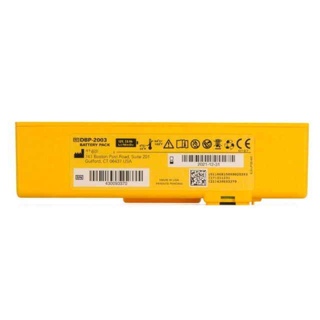 AED Battery DBP-2003 4 Year Medical Batteries Pack for VIEW ECG PRO Defibrillator Machine 15V 1.4Ah