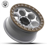 Jantes en alliage 6x5.5 de 16, 18, 20, 22, 24 pouces, design Beadlock tout-terrain 4x4 pour Land Rover Range Rover Sport