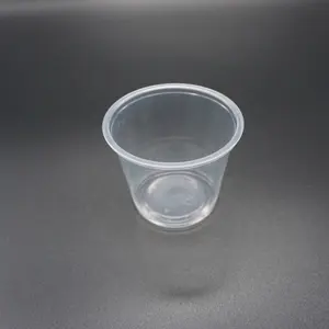 Copo descartável dos condimentos da plástico 5.5 oz