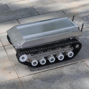 ระบบติดตามยางรถ ATV ขนาดเล็กแพลตฟอร์มแชสซีสำหรับหุ่นยนต์บรรทุกน้ำหนัก40กก. ระบบ TINS-6H ออฟโรด - Product Image 6