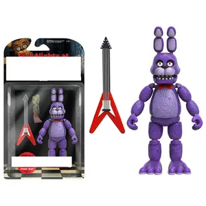 MB4 Movable Joints Five Nights at Freddys Anime Action Figures Bonnie Foxy Freddy Nightmare Edition PVC figure Toy