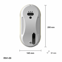 Pembersih Kaca Robotik Slim Body dengan Deteksi Tepi Otomatis