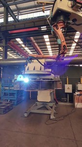 Mesa Giratoria Industrial de Soldadura de 2 Ejes King Shine, Mesa Giratoria Automática para Soldadura de Alimentos y Bebidas, Placa Gruesa - Product Image 4