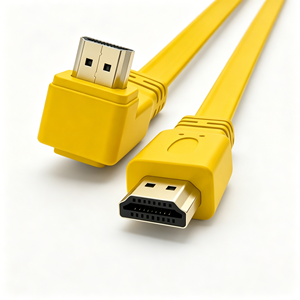 Cavo <span class=keywords><strong>HDMI</strong></span> piatto ad angolo retto di 90 gradi, 1,5 m, <span class=keywords><strong>HDMI</strong></span> 1.4 da maschio a maschio, alta velocità, 1080P HD - Product Image 1