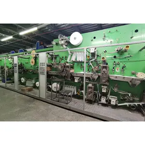 Secondhand Fully Servo Female Panty Liner Sanitary Napkin Machine Pad Production Line for Small Business