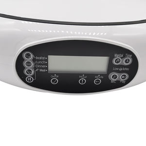 2020 yeni yuvarlak 5 yemekler yuvarlak pil köpekler yenilikçi <span class=keywords><strong>Pet</strong></span> ürünleri otomatik kedi maması dağıtıcı oto kedi maması mama besleyici - Product Image 5