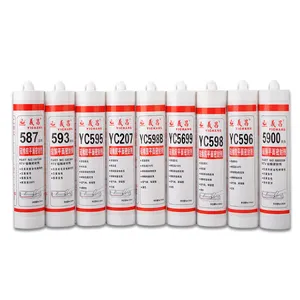 Gasket-free Sealant Waterproof and High Temperature Resistant Silver Glue Transmission Sealant Car Engine Rtv Silicone Grey