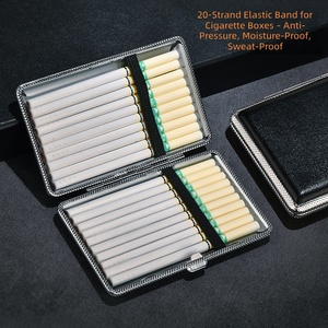 Estuche de Cigarrillos Delgado y Portátil de Cuero PU Impermeable para Mujer, Marca Dericsson, para 20 Cigarrillos, con Logotipo Personalizado Disponible - Product Image 4