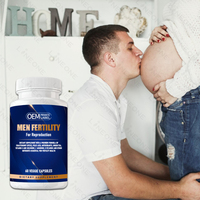 Gélules de Fertilité Masculine OEM, Stimulant Énergétique Naturel, Suppléments Efficaces à Base de Plantes pour la Performance Masculine, Grande Vente pour Adultes