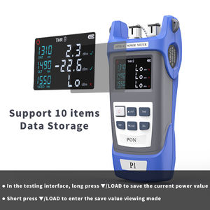 Medidor de Potencia Óptica P1 con Fuente de Láser Visual 1310/1550nm VFL OPM Multímetro Detector InGaAs para FTTX - Product Image 2