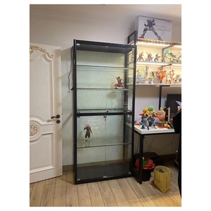 <span class=keywords><strong>Vitrina</strong></span> <span class=keywords><strong>de</strong></span> Exhibición <span class=keywords><strong>de</strong></span> Pared <span class=keywords><strong>para</strong></span> Tienda Minorista, Marco <span class=keywords><strong>de</strong></span> Aluminio Blanco, Vidrio Templado, <span class=keywords><strong>para</strong></span> <span class=keywords><strong>Figuras</strong></span> - Product Image 5