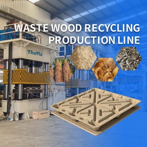 Linea di Produzione di <span class=keywords><strong>Pallet</strong></span> <span class=keywords><strong>in</strong></span> <span class=keywords><strong>Legno</strong></span> Compresso per Carichi Pesanti - Trasforma Segatura e Trucioli <span class=keywords><strong>in</strong></span> Profitto - Product Image 3